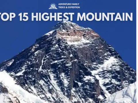 Top 15 Highest Mountains in the World | Highest Mountain on the World Guide