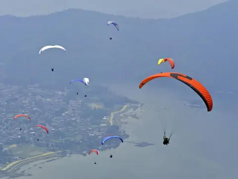Paragliding in Pokhara